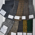 tissu à bas prix en gros pour la conception unique de mélange de polyester de laine de veste